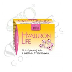 Bione Cosmetics Öökreem Hyaluron Life 50 ml hind ja info | Näokreemid | kaup24.ee