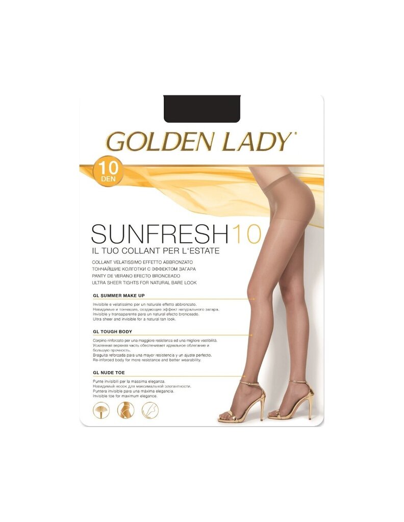 GOLDEN LADY SUNFRESH sukkpüksid 10 hind ja info | Sukkpüksid | kaup24.ee