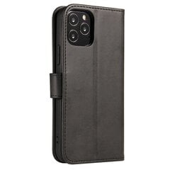 Magnet Case elegant bookcase type case with kickstand for Samsung Galaxy A72 4G black (Black) hind ja info | Telefoni kaaned, ümbrised | kaup24.ee