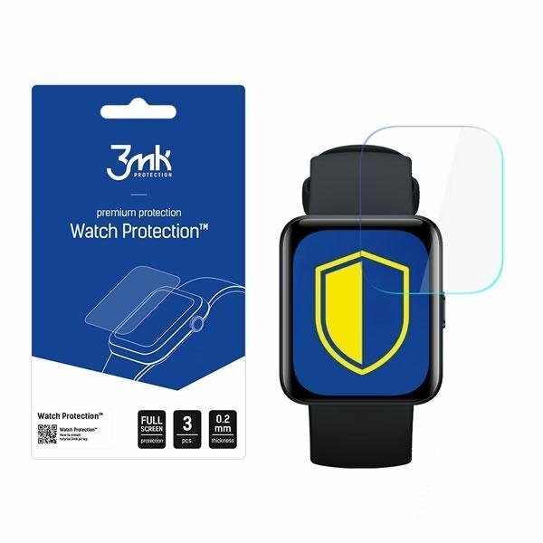 Redmi Watch 2 Lite - 3mk Watch Protection hind ja info | Nutikellade ja nutivõrude tarvikud | kaup24.ee