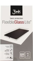 Apple iPhone X - 3mk FlexibleGlass Lite hind ja info | Ekraani kaitsekiled | kaup24.ee
