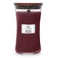 WoodWick lõhnaküünal Black Cherry, 609,5 g цена и информация | Küünlad, küünlajalad | kaup24.ee