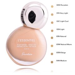 Guerlain L’Essentiel SPF20 Make-up - Long-lasting make-up 30 ml 01W #ebba7f цена и информация | Пудры, базы под макияж | kaup24.ee