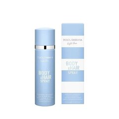 Спрей для волос и тела Dolce & Gabbana Light Blue  цена и информация | Парфюмированная косметика для женщин | kaup24.ee