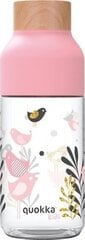 Laste joogipudel Quokka Ice Kids Birds, 570 ml, roosa hind ja info | Joogipudelid | kaup24.ee