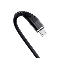 HAVIT cable CB706 USB - micro USB 1,0m 2,1A black hind ja info | Mobiiltelefonide kaablid | kaup24.ee