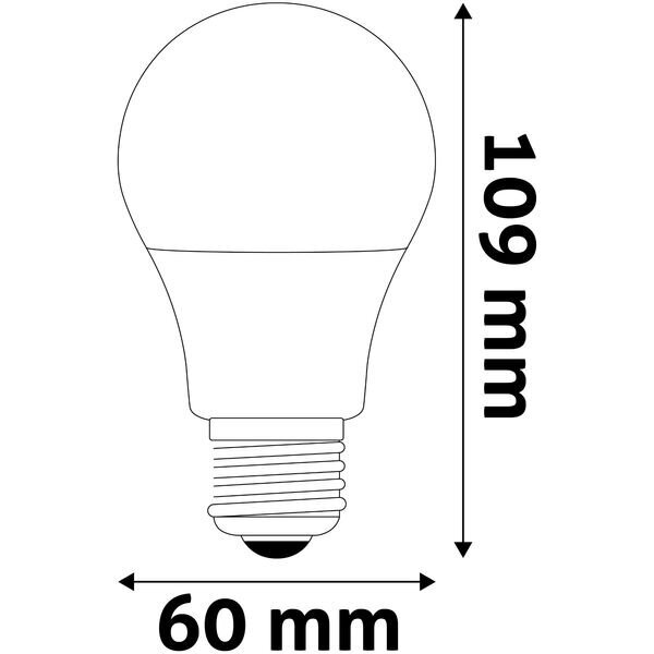 LED pirn 9,5W A60 E27 AVIDE цена и информация | Lambipirnid, lambid | kaup24.ee