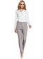 Naiste püksid Moe M303, hall hind ja info | Naiste püksid | kaup24.ee