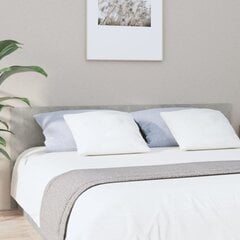 vidaXL voodipeats, betoonhall, 200 x 1,5 x 80 cm, tehispuit hind ja info | Voodid | kaup24.ee