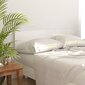vidaXL voodipeats, kõrgläikega valge, 160 x 1,5 x 80 cm, tehispuit hind ja info | Voodid | kaup24.ee