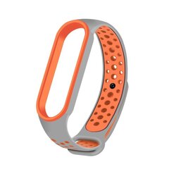 Asendusrihma rihm Xiaomi Mi Band 4 / Mi Band 3 Dots hallikasoranžile (hall || oranž) цена и информация | Аксессуары для смарт-часов и браслетов | kaup24.ee