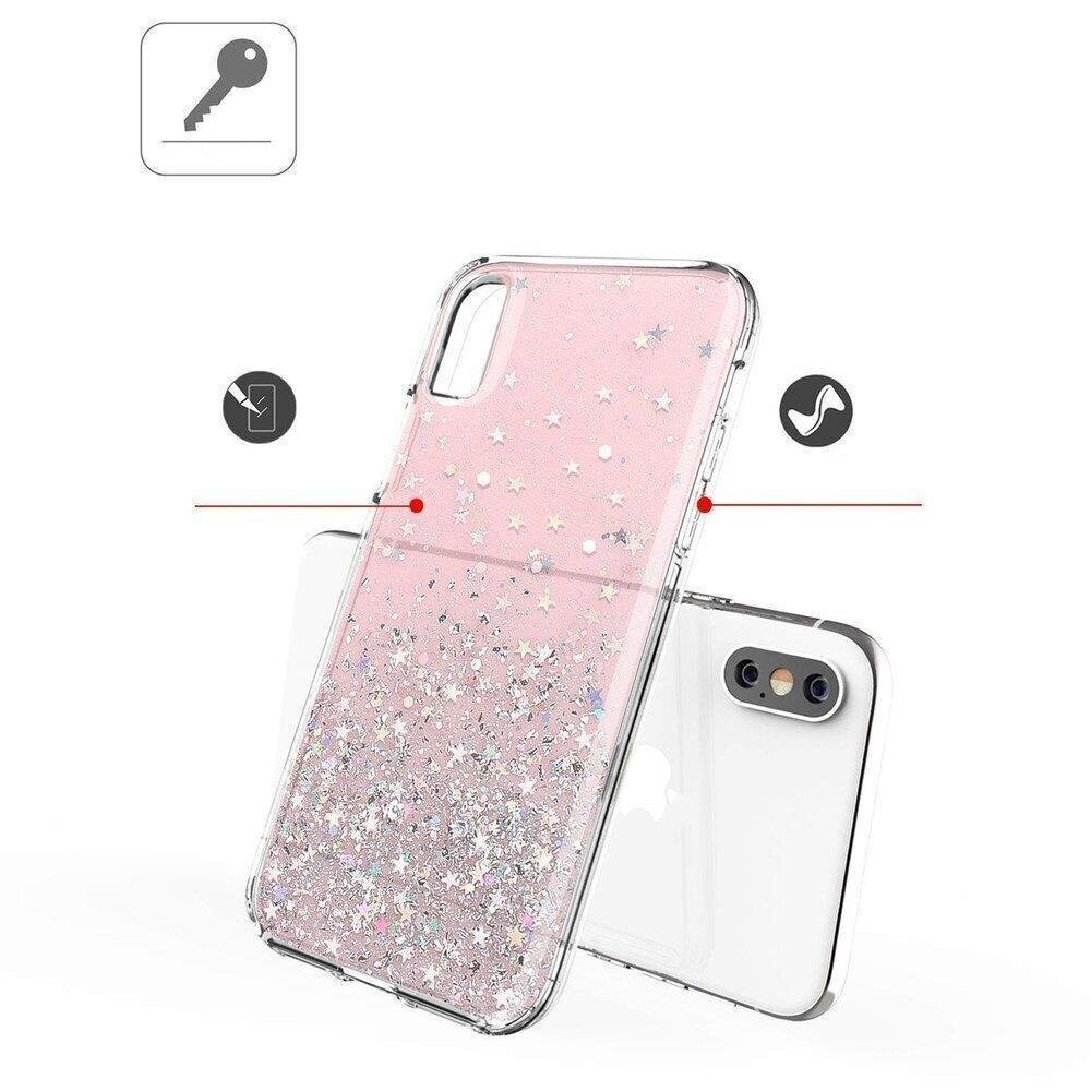 Wozinsky Star Glitter Shining Cover for Samsung Galaxy A42 5G цена и информация | Telefoni kaaned, ümbrised | kaup24.ee