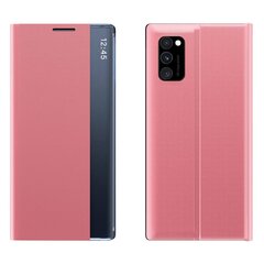 Uus Sleep Case Raamaturiiuli tüüpi ümbris tugifunktsiooniga Samsung Galaxy M31s roosa (roosa) jaoks hind ja info | Telefoni kaaned, ümbrised | kaup24.ee