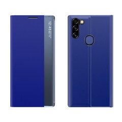 Uus Sleep Case Raamatukasti tüüpi ümbris tugifunktsiooniga Samsung Galaxy A11 / M11 jaoks sinine (helesinine || Niebieski) hind ja info | Telefoni kaaned, ümbrised | kaup24.ee