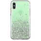 Wozinsky Star Glitter särav kate Samsung Galaxy M51 roheline (roheline) цена и информация | Telefoni kaaned, ümbrised | kaup24.ee