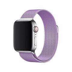 Milanese Loop – Lilla 42/44/45mm цена и информация | Аксессуары для смарт-часов и браслетов | kaup24.ee