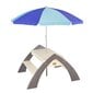 Puidust piknikulaud koos vihmavarjuga hind ja info | Laste õuemööbel | kaup24.ee