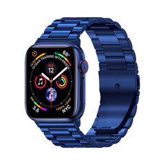 Ремешок из нержавеющей стали для Apple Watch — синий, 38/40/41 мм цена и информация | Аксессуары для смарт-часов и браслетов | kaup24.ee