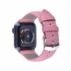 Кожаный ремешок для Apple Watch — розовый, 38/40/41 мм цена и информация | Аксессуары для смарт-часов и браслетов | kaup24.ee