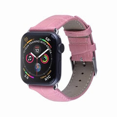 Кожаный ремешок для Apple Watch — розовый, 38/40/41 мм цена и информация | Аксессуары для смарт-часов и браслетов | kaup24.ee