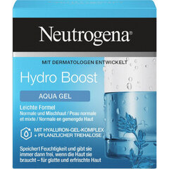 Värskendav geel normaalsele ja kombineeritud nahale Neutrogena Hydro Boost Aqua Gel hind ja info | Näokreemid | kaup24.ee