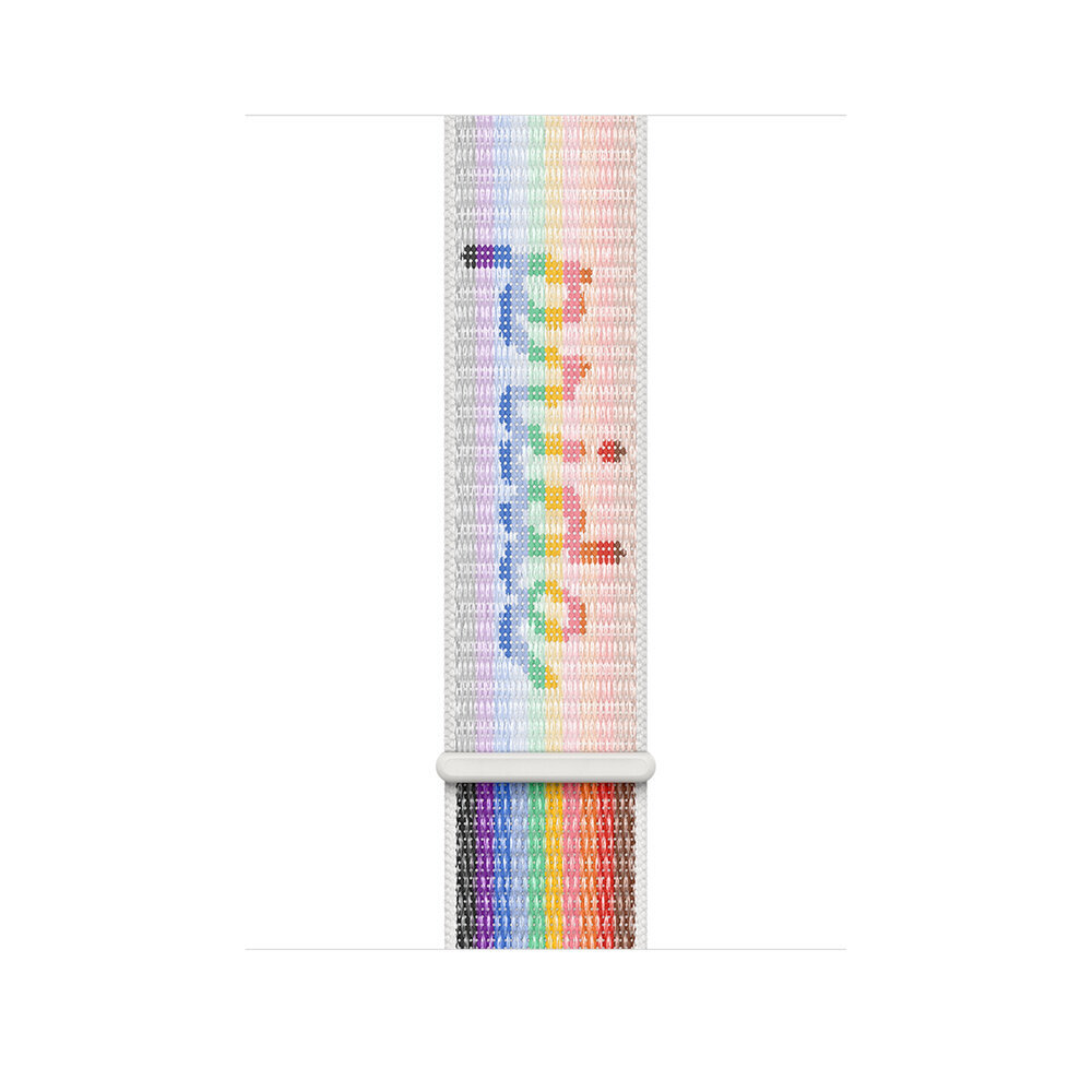 Nailon Rihm – Pride Valge 38/40/41mm цена и информация | Nutikellade ja nutivõrude tarvikud | kaup24.ee