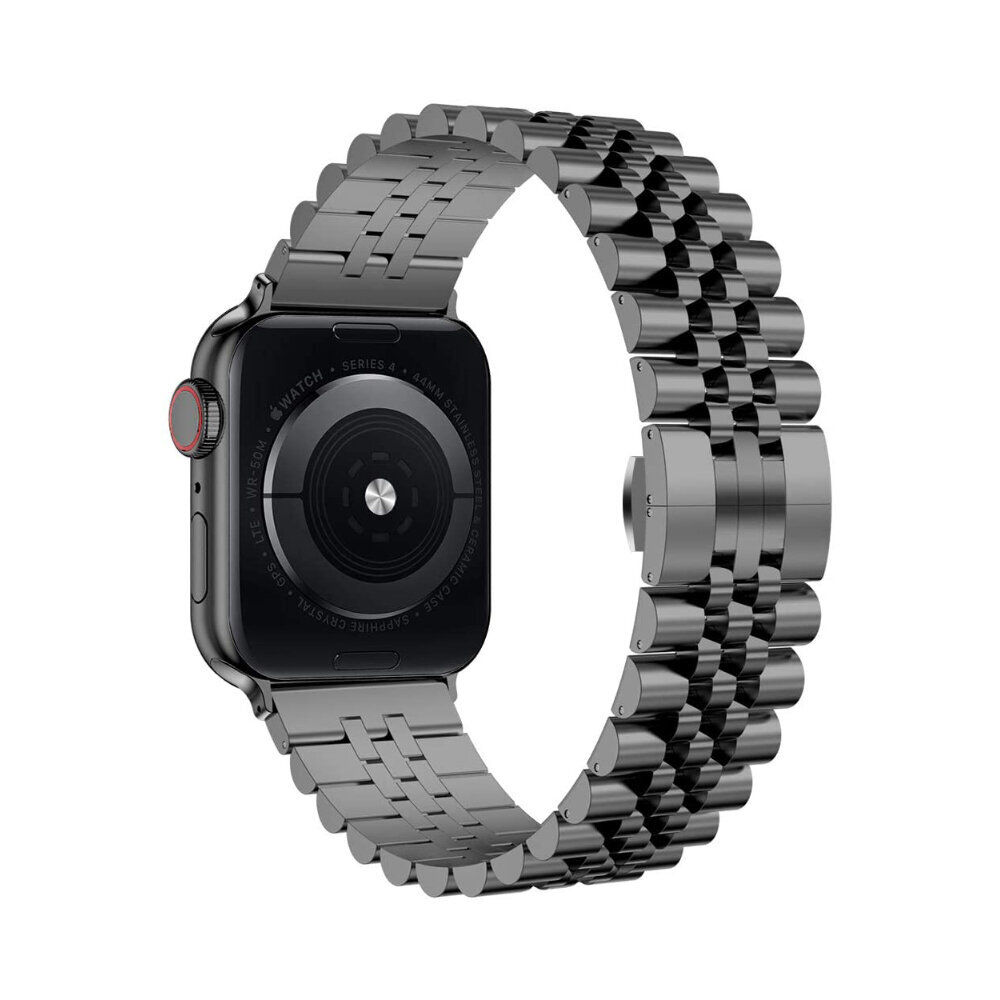 Apple Watch Jubilee Roostevaba Teras Rihm – Must 38/40/41mm цена и информация | Nutikellade ja nutivõrude tarvikud | kaup24.ee