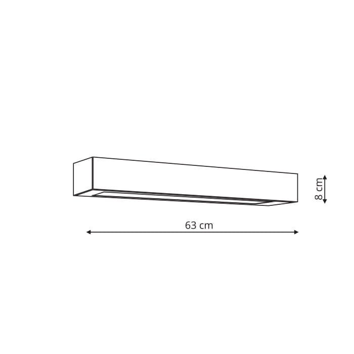 Seinavalgusti Light Prestige Ibros medium LED, must цена и информация | Seinavalgustid | kaup24.ee