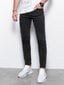 Meeste teksad Skinny Fit Ombre P1062 must hind ja info | Meeste teksad | kaup24.ee