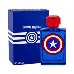 Marvel Captain America EDT туалетная вода для мальчиков 100 мл цена и информация | Духи для детей | kaup24.ee