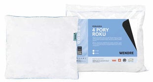 Padi PKOE, ergonoomiline, 50x60 cm, valge hind ja info | Padjad | kaup24.ee