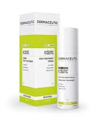 Aktiivainete kompleksiga taastav kreem (SPF50) K Ceutic Post-Treatment Cream, 30 ml hind ja info | Näokreemid | kaup24.ee