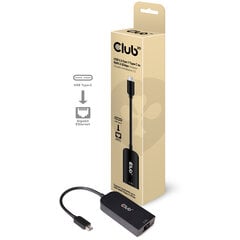 Адаптер Club 3D USB 3.2 Gen1TypeCauf RJ45 2.5Gbps цена и информация | Адаптеры и USB-hub | kaup24.ee