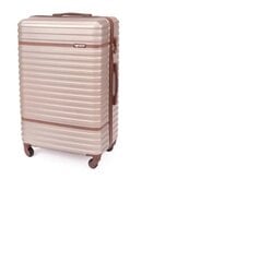 Дорожный чемодан Solier STL957, шампанское цена и информация | Чемоданы, дорожные сумки | kaup24.ee
