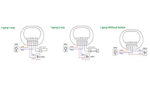 Smart 1-2 channel WiFi Switch Module Nous L10 16A, Tuya / Smart Life hind ja info | Lülitid ja pistikupesad | kaup24.ee