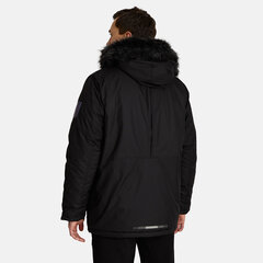 Huppa meeste talveparka ROMAN, 300g, must hind ja info | Meeste joped | kaup24.ee