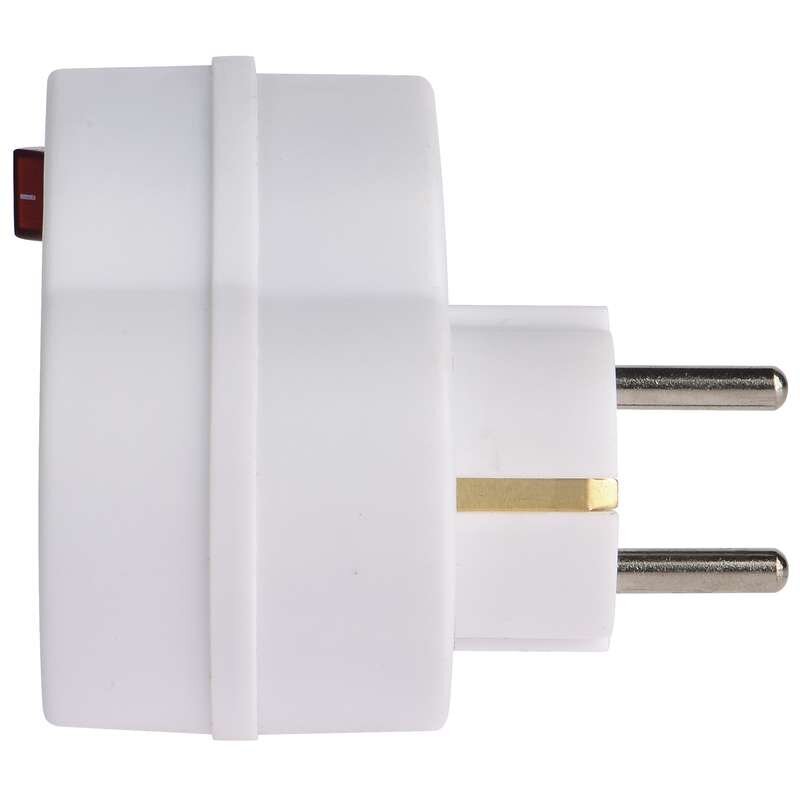 Adapter Schuko kahe pistiku + 1 lülitiga hind ja info | Pikendusjuhtmed, kaablid | kaup24.ee