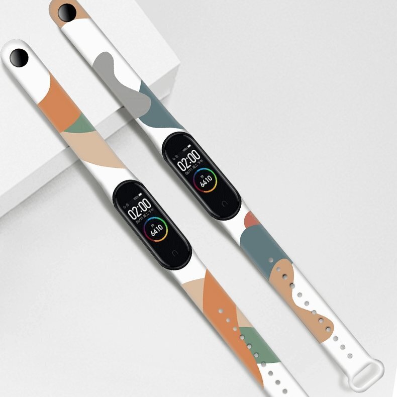 Strap Moro Wristband for Xiaomi Mi Band 4 / Mi Band 3 Käevõru (maksimaalne pikkus - minimaalselt 20 cm - 14 cm), laadimiskaabel ja juhend hind ja info | Nutikellade ja nutivõrude tarvikud | kaup24.ee