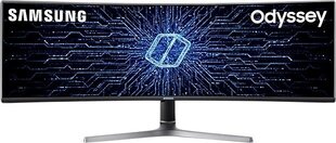 49" LED LCD monitor Samsung Odyssey G9 LC49RG94SSRXZG цена и информация | Мониторы | kaup24.ee