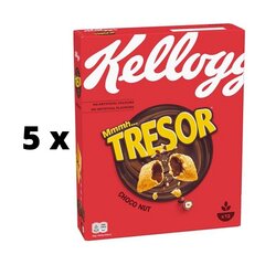 Helbed KELLOGG'S Tresor Choco Nut, 410g x 5 tk. pakett hind ja info | Hommikuhelbed | kaup24.ee