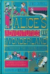 Alice's Adventures in Wonderland (MinaLima Edition): (Illustrated with Interactive Elements) цена и информация | Книги для подростков и молодежи | kaup24.ee