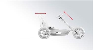 Kolmerattaline BERG Pedal Gokart Choppy Neo kuni 50kg цена и информация | Poiste mänguasjad | kaup24.ee