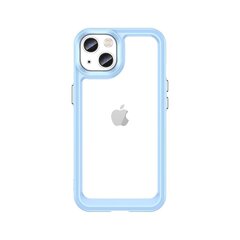 Outer Space Case iPhone 13 kõvakaanega sinise geelraamiga цена и информация | Чехлы для телефонов | kaup24.ee