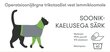 Operatsioonijärgne kõrge kaelusega särk kassile hind ja info | Riided koertele | kaup24.ee