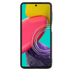 Nillkin Textured Case Vastupidav tugevdatud ümbris geelraami ja nailonist tagaküljel Samsung Galaxy M53 5G must hind ja info | Nillkin Mobiiltelefonid, foto-, videokaamerad | kaup24.ee