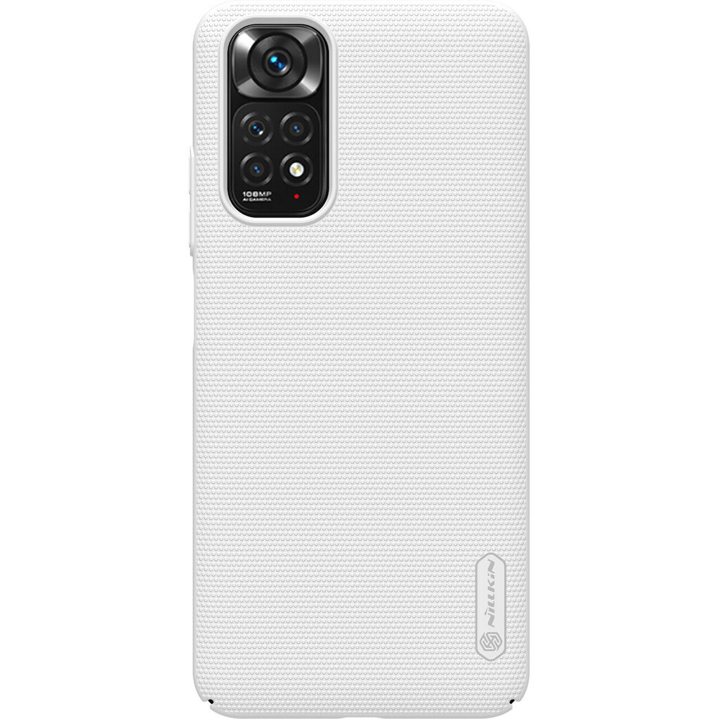 Nillkin Super Frosted Shield karastatud kate + alus Xiaomi Redmi Note 11S / Note 11 jaoks valge hind ja info | Telefoni kaaned, ümbrised | kaup24.ee