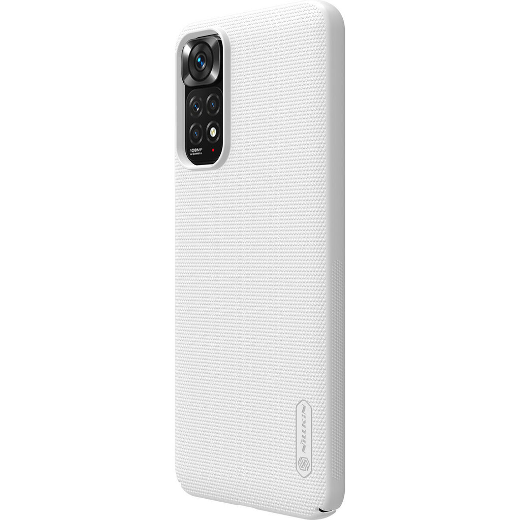 Nillkin Super Frosted Shield karastatud kate + alus Xiaomi Redmi Note 11S / Note 11 jaoks valge hind ja info | Telefoni kaaned, ümbrised | kaup24.ee