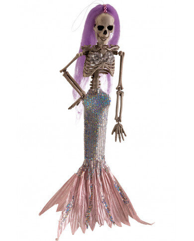 Halloweeni merineitsi skelett 40 cm hind ja info | Karnevali kostüümid | kaup24.ee