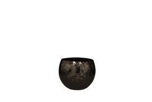 Керамический горшок Kae 17 x 13(В) см, круглый, коричневый цена и информация | Вазоны | kaup24.ee