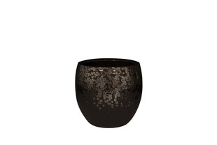 Керамический горшок Kae 23 x 20(В) см, круглый, коричневый цена и информация | Вазоны | kaup24.ee
